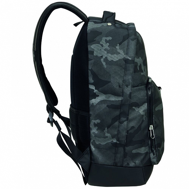 Рюкзак для ноутбука Midtown M, цвет серый камуфляж с логотипом в Белгороде заказать по выгодной цене в кибермаркете AvroraStore