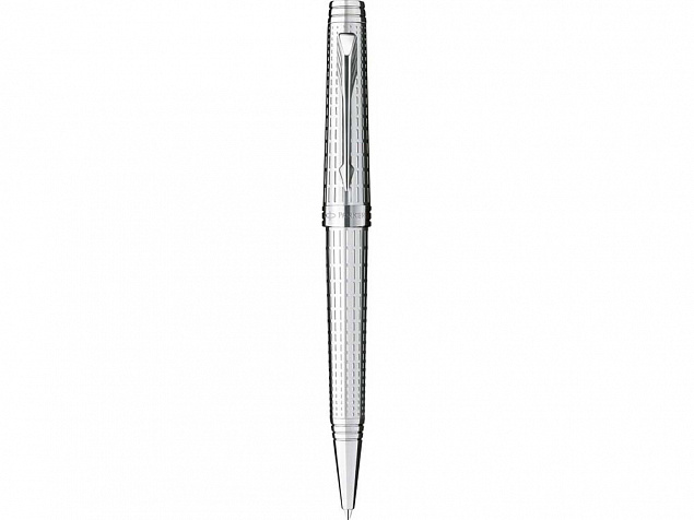 Ручка Паркер шариковая "Premier Deluxe ST Graduated Chiselling" с логотипом в Белгороде заказать по выгодной цене в кибермаркете AvroraStore