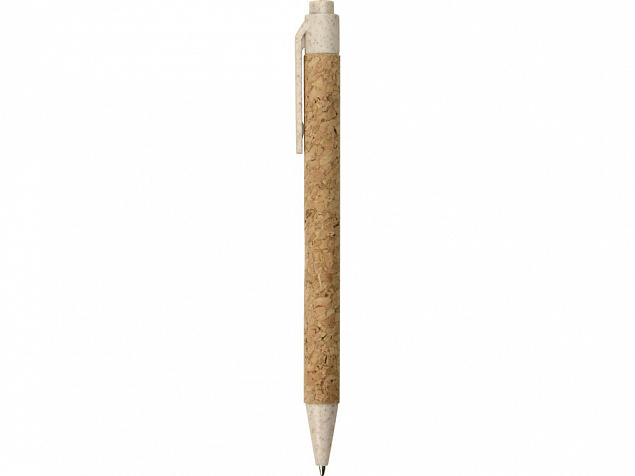Ручка из пробки и переработанной пшеницы шариковая «Evora» с логотипом в Белгороде заказать по выгодной цене в кибермаркете AvroraStore