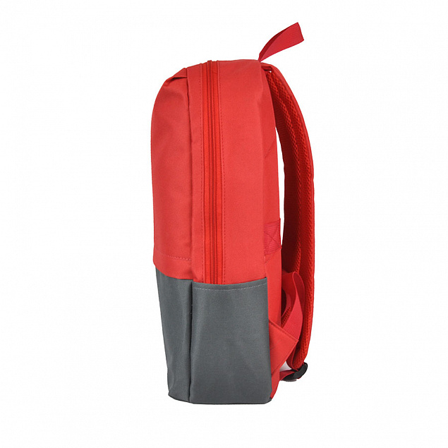 Рюкзак Eclat, красный/серый, 43 x 31 x 10 см, 100% полиэстер 600D с логотипом в Белгороде заказать по выгодной цене в кибермаркете AvroraStore