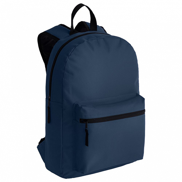 Рюкзак Base, темно-синий с логотипом в Белгороде заказать по выгодной цене в кибермаркете AvroraStore