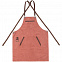 Фартук Craft, красно-розовый с логотипом в Белгороде заказать по выгодной цене в кибермаркете AvroraStore