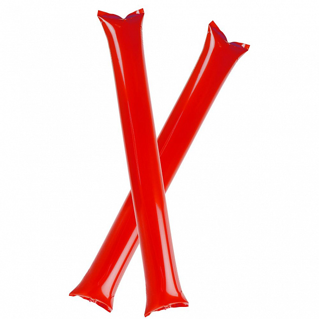 Палки-стучалки для болельщиков Hip-Hip, красные с логотипом в Белгороде заказать по выгодной цене в кибермаркете AvroraStore
