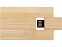 USB 2.0- флешка на 32 Гб «Bamboo Card» с логотипом в Белгороде заказать по выгодной цене в кибермаркете AvroraStore