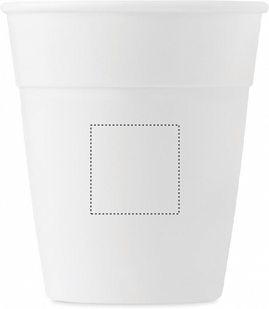 Чашка пластиковая с логотипом в Белгороде заказать по выгодной цене в кибермаркете AvroraStore