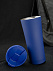 Термостакан Smoothy, синий с логотипом в Белгороде заказать по выгодной цене в кибермаркете AvroraStore