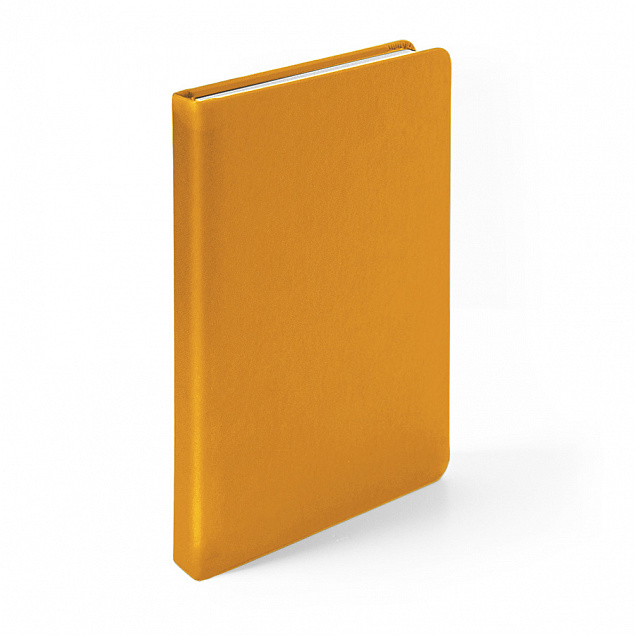 Ежедневник недатированный Duncan, А5,  оранжевый, белый блок с логотипом в Белгороде заказать по выгодной цене в кибермаркете AvroraStore