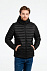 Куртка компактная мужская Stavanger, черная с логотипом в Белгороде заказать по выгодной цене в кибермаркете AvroraStore