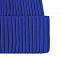Шапка Yong, синяя с логотипом в Белгороде заказать по выгодной цене в кибермаркете AvroraStore