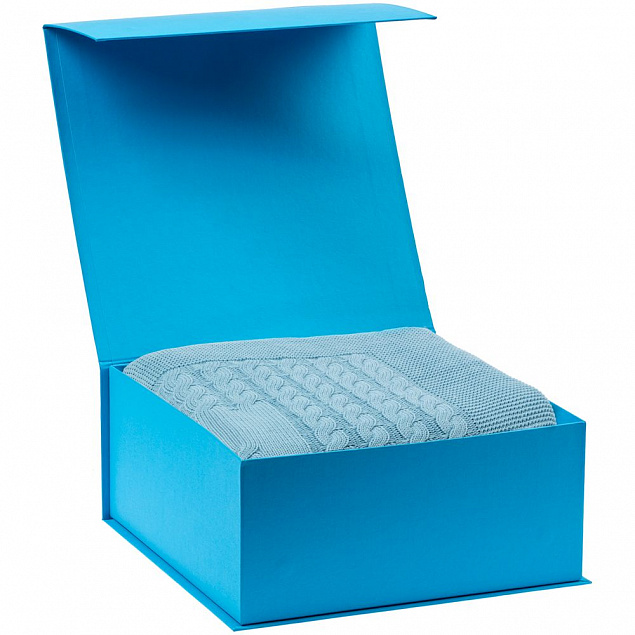 Коробка Amaze, голубая с логотипом в Белгороде заказать по выгодной цене в кибермаркете AvroraStore