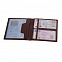 Чехол для документов Classic, коричневый с логотипом в Белгороде заказать по выгодной цене в кибермаркете AvroraStore