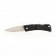 BOMBER Нож складной, нержавеющая сталь, черный с логотипом в Белгороде заказать по выгодной цене в кибермаркете AvroraStore