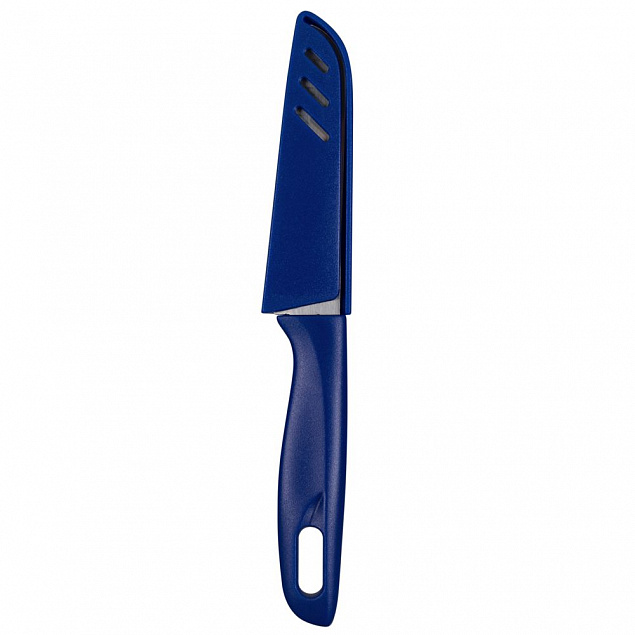 Нож кухонный Aztec, синий с логотипом в Белгороде заказать по выгодной цене в кибермаркете AvroraStore