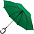 Зонт-трость Charme, зеленый с логотипом в Белгороде заказать по выгодной цене в кибермаркете AvroraStore
