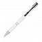 Шариковая ручка Alpha, белая с логотипом в Белгороде заказать по выгодной цене в кибермаркете AvroraStore