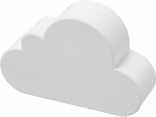 Антистресс Caleb cloud, белый с логотипом в Белгороде заказать по выгодной цене в кибермаркете AvroraStore