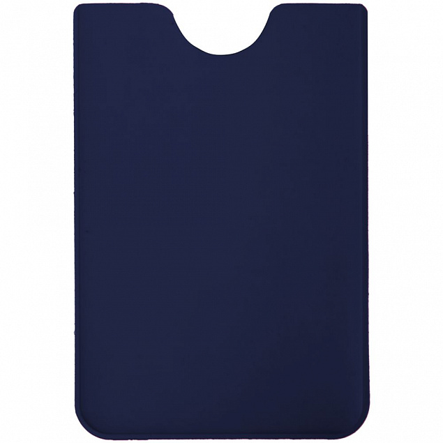 Чехол для карточки Dorset, синий с логотипом в Белгороде заказать по выгодной цене в кибермаркете AvroraStore