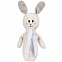 Игрушка Beastie Toys, заяц с белым шарфом с логотипом в Белгороде заказать по выгодной цене в кибермаркете AvroraStore