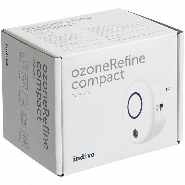 Озонатор воздуха ozonRefine Сompact, белый с логотипом в Белгороде заказать по выгодной цене в кибермаркете AvroraStore