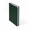 Ежедневник недатированный Duncan, А5,  темно-зеленый, белый блок с логотипом в Белгороде заказать по выгодной цене в кибермаркете AvroraStore
