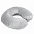 Подушка дорожная  "SOFT"; memory foam, микрофибра,серый с логотипом в Белгороде заказать по выгодной цене в кибермаркете AvroraStore