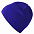 Шапка Siver, синяя с логотипом в Белгороде заказать по выгодной цене в кибермаркете AvroraStore