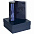 Набор Gems: ежедневник и термостакан, темно-синий с логотипом в Белгороде заказать по выгодной цене в кибермаркете AvroraStore