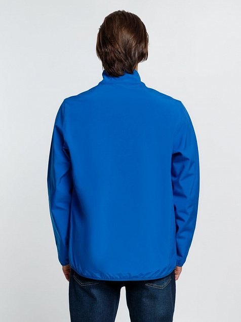 Куртка мужская Radian Men, ярко-синяя с логотипом в Белгороде заказать по выгодной цене в кибермаркете AvroraStore
