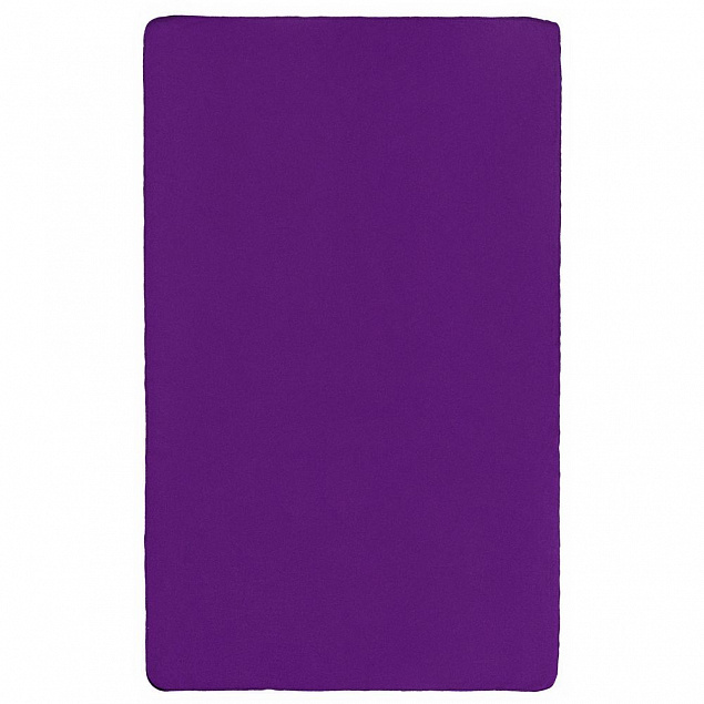 Флисовый плед Warm&Peace, фиолетовый с логотипом в Белгороде заказать по выгодной цене в кибермаркете AvroraStore