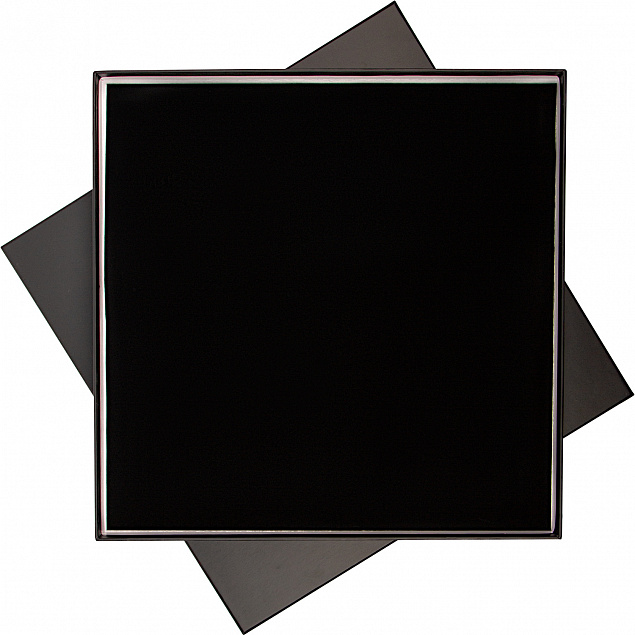ПОДАРОЧНАЯ КОРОБКА ДЛЯ НАБОРА ЧЕРНАЯ, 307*307 мм, черный ложемент, под съемные ложементы с логотипом в Белгороде заказать по выгодной цене в кибермаркете AvroraStore