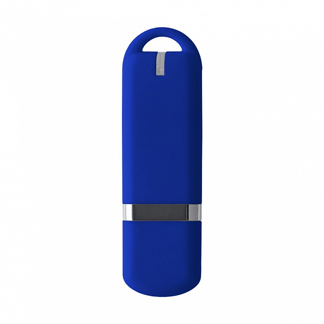 Флешка Memo, 8 Гб, синяя с логотипом в Белгороде заказать по выгодной цене в кибермаркете AvroraStore