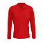 Рубашка поло с длинным рукавом Prime LSL, красная с логотипом в Белгороде заказать по выгодной цене в кибермаркете AvroraStore
