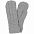 Варежки Heat Trick, темно-серый меланж с логотипом в Белгороде заказать по выгодной цене в кибермаркете AvroraStore