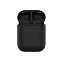 Наушники беспроводные с зарядным боксом TWS AIR SOFT, цвет черный  с логотипом в Белгороде заказать по выгодной цене в кибермаркете AvroraStore