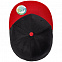 Бейсболка Ben Hope, черная с красным с логотипом в Белгороде заказать по выгодной цене в кибермаркете AvroraStore