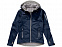 Куртка софтшел Match женская, темно-синий/серый с логотипом в Белгороде заказать по выгодной цене в кибермаркете AvroraStore