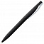 Ручка шариковая Pin Soft Touch, черная с логотипом в Белгороде заказать по выгодной цене в кибермаркете AvroraStore