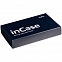 Футляр для карточек inCase, серый с синий с логотипом в Белгороде заказать по выгодной цене в кибермаркете AvroraStore