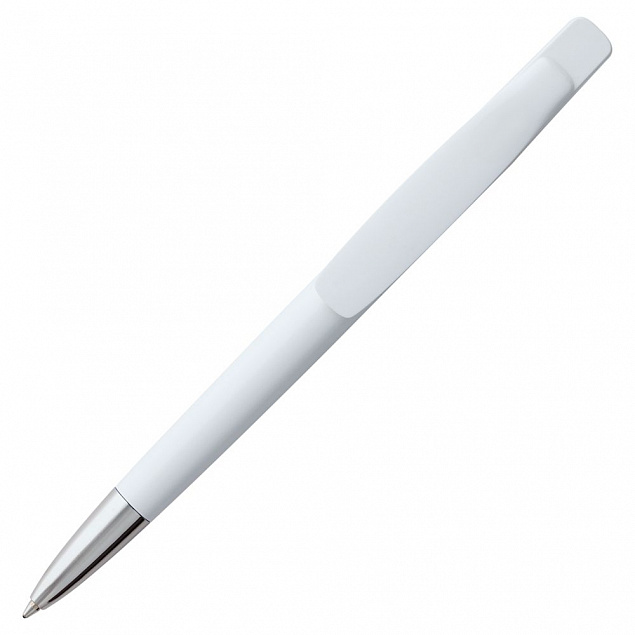 Ручка шариковая Prodir DS2 PPC, белая с логотипом в Белгороде заказать по выгодной цене в кибермаркете AvroraStore