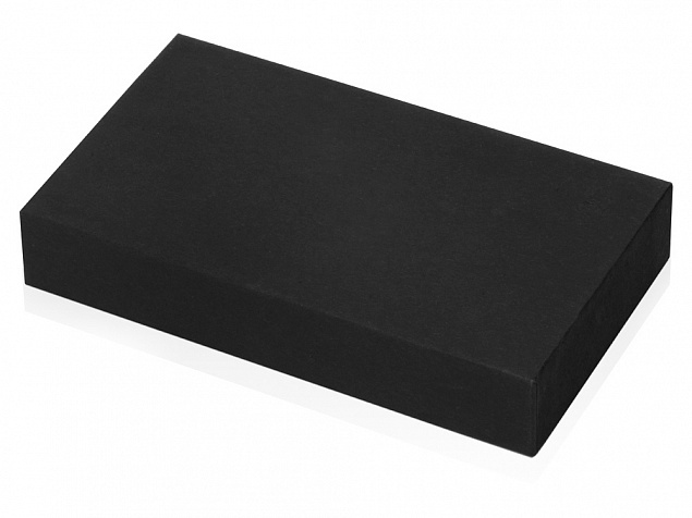 Коробка подарочная 17,4 х 10 х 3 см, черный с логотипом в Белгороде заказать по выгодной цене в кибермаркете AvroraStore
