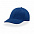 Бейсболка "START SIX", 6 клиньев,  застежка на липучке; темно-синий; 100% хлопок; плотность 160 г/м2 с логотипом в Белгороде заказать по выгодной цене в кибермаркете AvroraStore