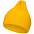 Шапка Yong, желтая с логотипом в Белгороде заказать по выгодной цене в кибермаркете AvroraStore