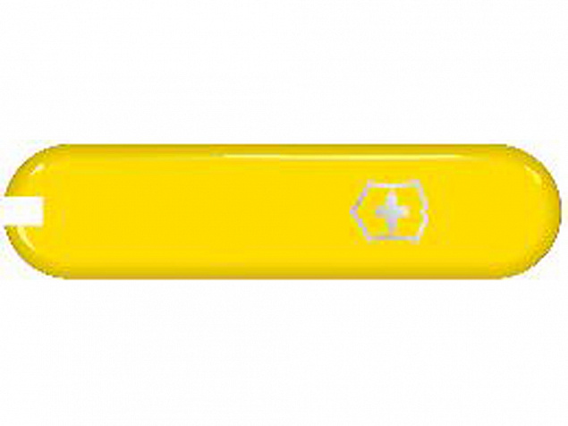 Передняя накладка VICTORINOX 58 мм, пластиковая, жёлтая с логотипом в Белгороде заказать по выгодной цене в кибермаркете AvroraStore