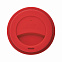 Стакан с крышкой PLA, 350 мл, красный с логотипом в Белгороде заказать по выгодной цене в кибермаркете AvroraStore
