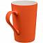 Кружка Best Noon c покрытием софт-тач, оранжевая с логотипом в Белгороде заказать по выгодной цене в кибермаркете AvroraStore