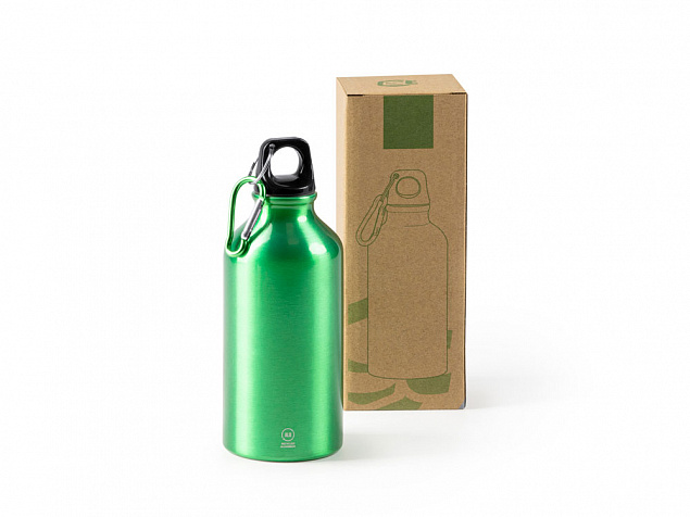 Бутылка RENKO из переработанного алюминия с логотипом в Белгороде заказать по выгодной цене в кибермаркете AvroraStore