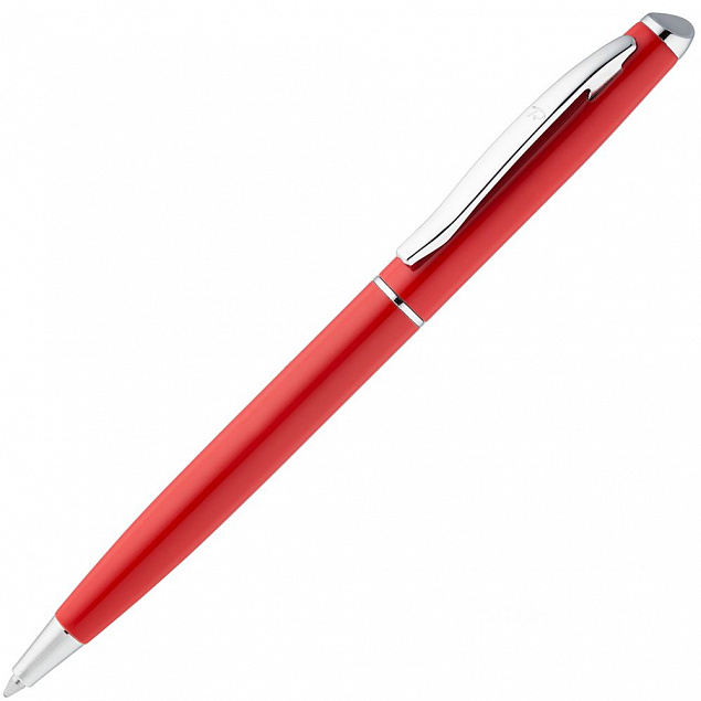 Ручка шариковая Phrase, красная с логотипом в Белгороде заказать по выгодной цене в кибермаркете AvroraStore