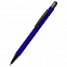 Ручка металлическая Story сотф-тач - Синий HH с логотипом в Белгороде заказать по выгодной цене в кибермаркете AvroraStore