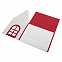 Упаковка  подарочная, коробка "ДОМ"  складная, красный с логотипом в Белгороде заказать по выгодной цене в кибермаркете AvroraStore