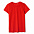 Футболка женская T-bolka Lady, красная с логотипом в Белгороде заказать по выгодной цене в кибермаркете AvroraStore